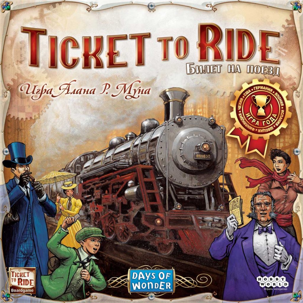 Giới thiệu về board game Ticket To Ride
