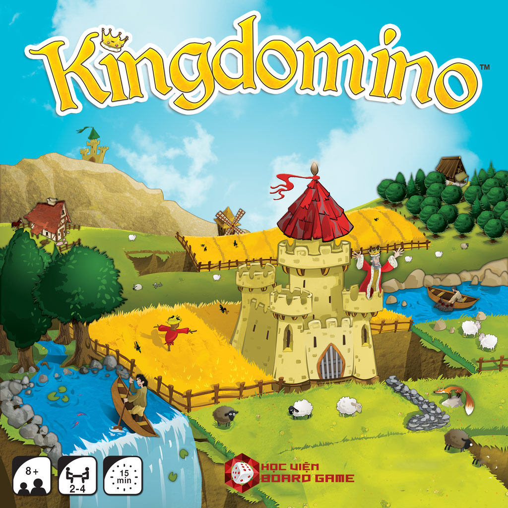 Hướng dẫn cách chơi boardgame Kingdomino