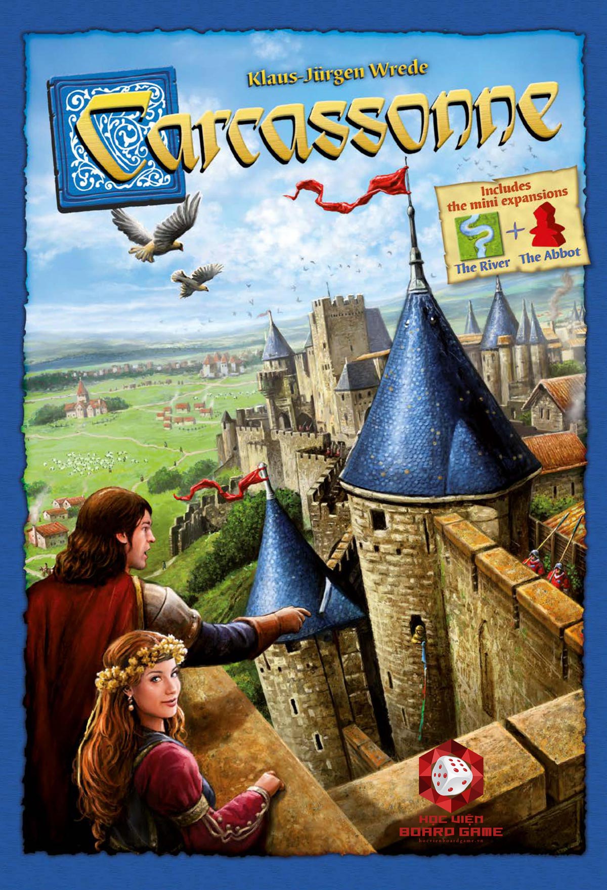 Hướng dẫn luật chơi board game Carcassonne chi tiết nhất.