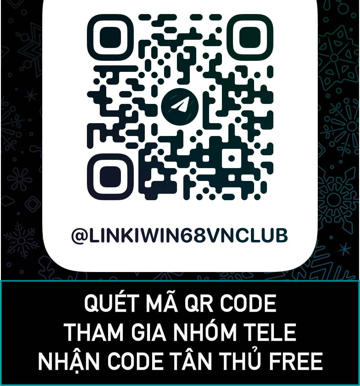 Quét mã QR tại đây để nhận code tân thủ iwin club