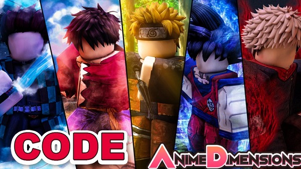Nhập mã code Anime Dimensions Simulator mới nhất  1