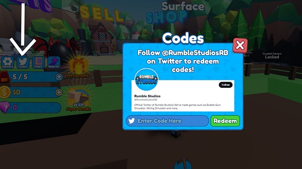 Tổng hợp code Mining Simulator 2 mới nhất và cách nhập code chi tiết 2