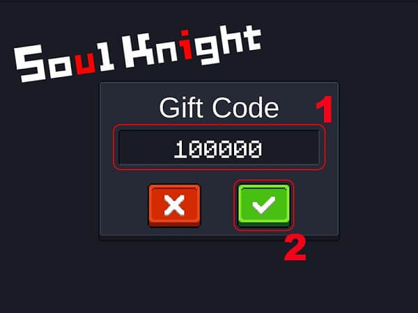  Code Soul Knight mới nhất và cách nhập code chi tiết 4