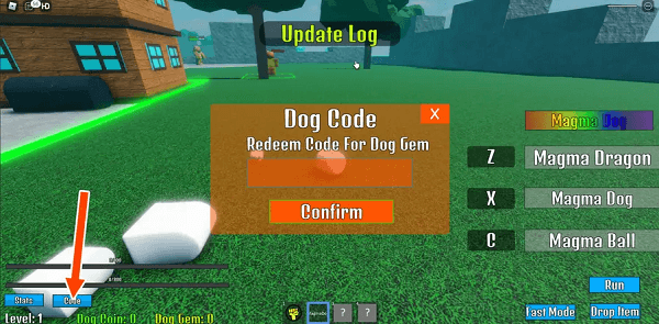 Code Dog Piece mới nhất và cách nhập code chi tiết 3