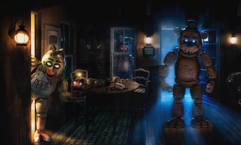 10. Game kinh dị: Five Night at Freddy's