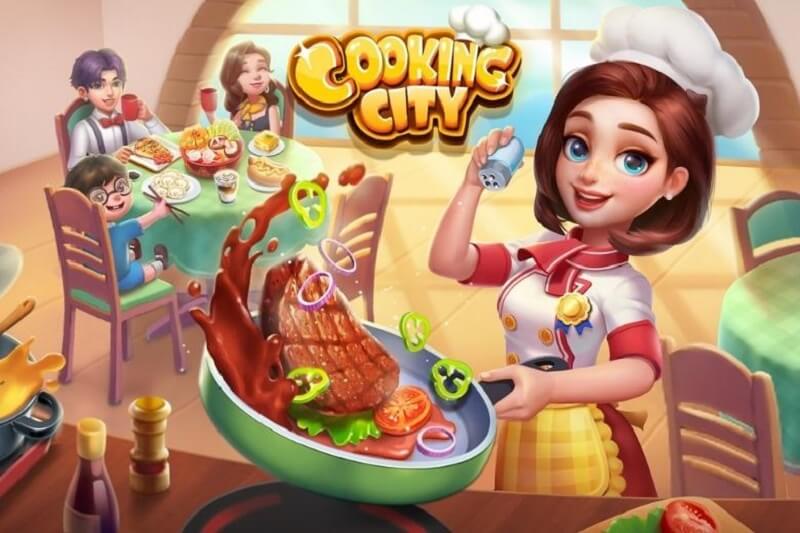 Trò chơi nấu ăn Cooking City