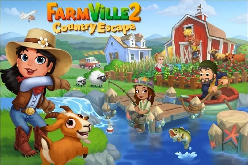 6. Game con gái - FarmVille 2: Country Escape