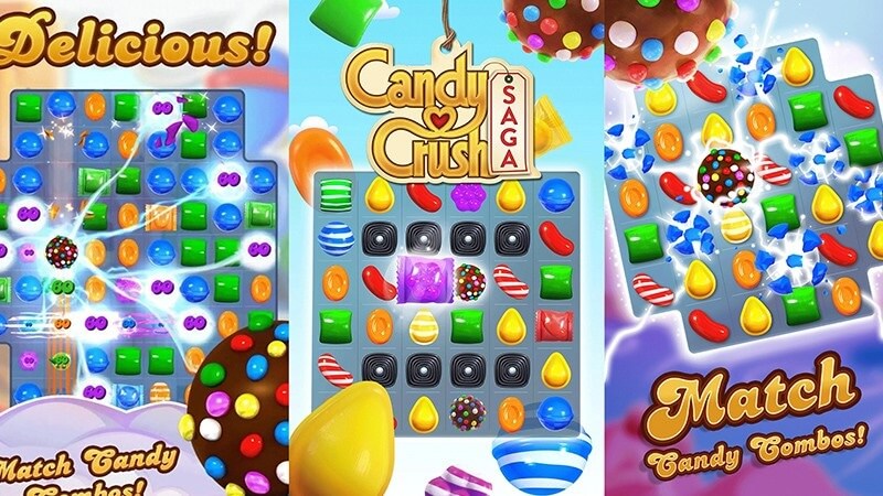 7. Trò chơi con gái - Candy Crush Saga