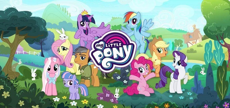 8. Game con gái hay nhất - My Little Pony: Magic Princess