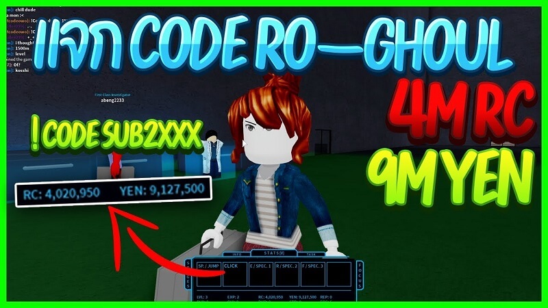 Code Ro Ghoul 2023 mới nhất