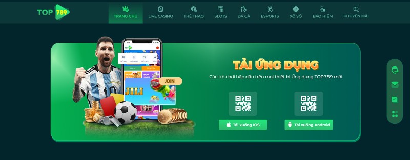 Tải app Top789 Casino