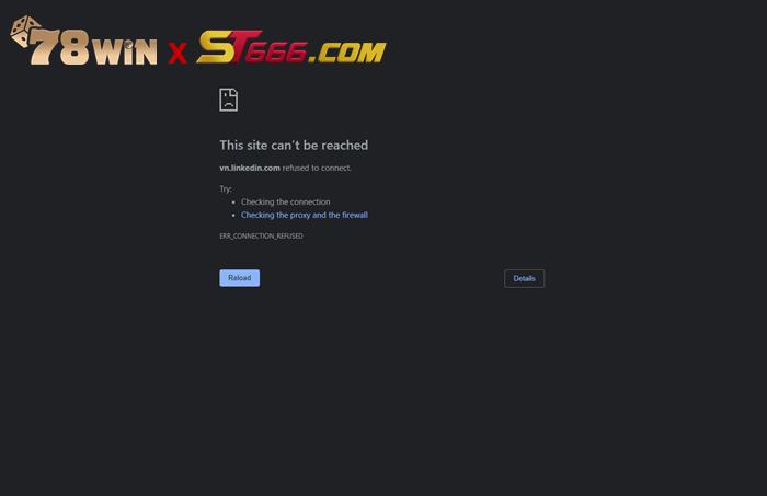 Nếu link đăng nhập bị lỗi, bạn hãy chờ thông báo mới nhất của ST666